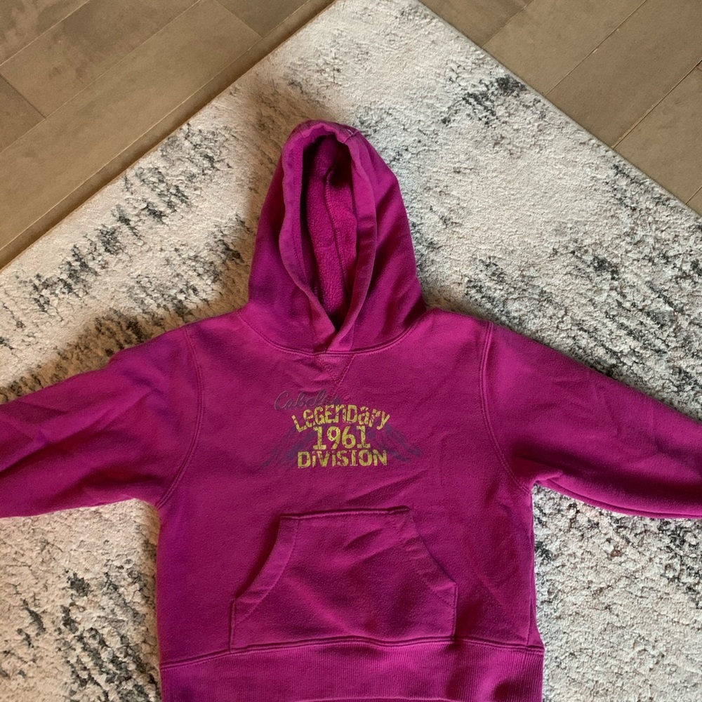 Cabela’s hoodie - child - 4T